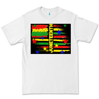 White juneteenth american flag Premium Tee - TumblerDesignByShophia