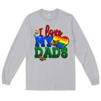 Moon Dust I love my dads Long Sleeve Tee - FaDigitalArtStudio