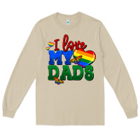 Mushroom I love my dads Long Sleeve Tee - FaDigitalArtStudio