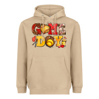 Mushroom game day softball Heavyweight Hoodie - AdoDesignShop
