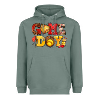 Sage game day softball Heavyweight Hoodie - AdoDesignShop