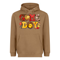 Toasted Coconut game day softball Heavyweight Hoodie - AdoDesignShop