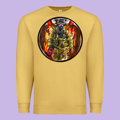Firefighter Coasters Premium Sweatshirt Designed By Adodesignshop