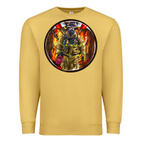 Antique Gold firefighter coasters Premium Sweatshirt - AdoDesignShop