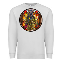Dove Grey firefighter coasters Premium Sweatshirt - AdoDesignShop
