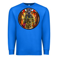 True Royal firefighter coasters Premium Sweatshirt - AdoDesignShop