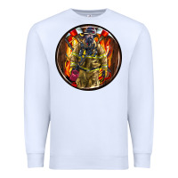 White firefighter coasters Premium Sweatshirt - AdoDesignShop