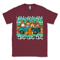 Burgundy western fall truck gnomes tumbler Classic Tee - Artiststas
