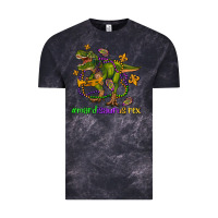 Cloud Black mardi saurus rex olivia Vintage Tee - OliviaCreatesArt