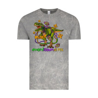 Cloud Rock mardi saurus rex olivia Vintage Tee - OliviaCreatesArt