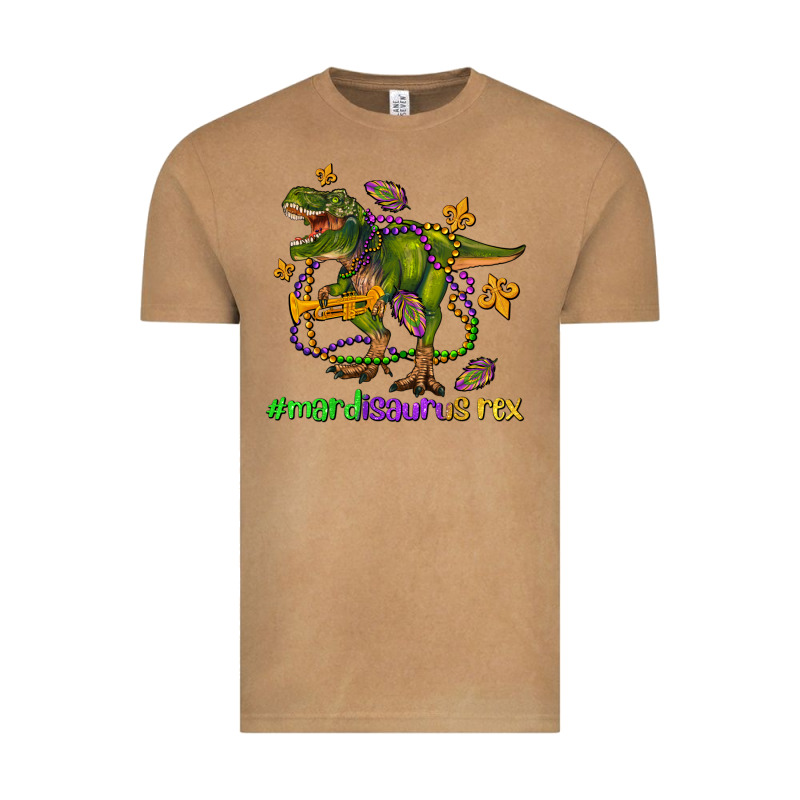 Mardi Saurus Rex Olivia Vintage Tee by OliviaCreatesArt | Teevron