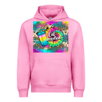 Fuchsia Pink get loaded tea Urban Hoodie - JahusDesignShop