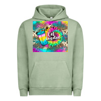 Pigment Oil Green get loaded tea Urban Hoodie - JahusDesignShop