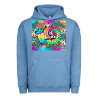 Pigment Pebble Blue get loaded tea Urban Hoodie - JahusDesignShop