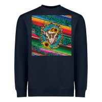 Navy western baby goat Heavyweight Sweatshirt - BarkalooDesign
