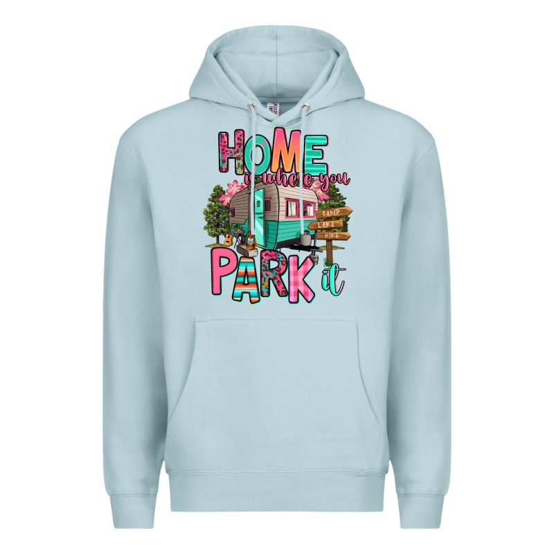 Home Is Where We Park It Premium Hoodie by RanaPortraitStore | Teevron