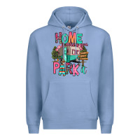 Colony Blue home is where we park it Premium Hoodie - RanaPortraitStore