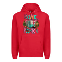 Red home is where we park it Premium Hoodie - RanaPortraitStore