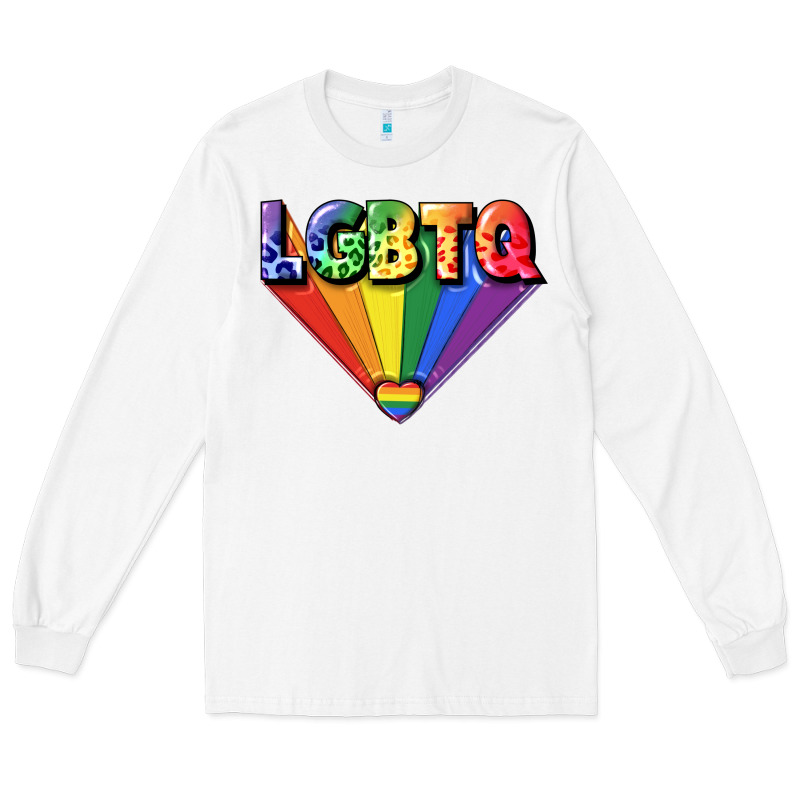 Lgbtq Pride Long Sleeve Tee by FaDigitalArtStudio | Teevron
