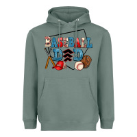 Sage baseball dad Heavyweight Hoodie - AdoDesignShop