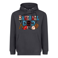 Smoke baseball dad Heavyweight Hoodie - AdoDesignShop