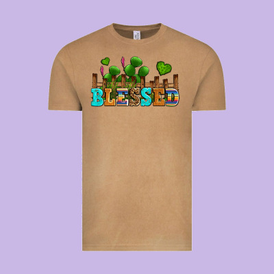Blessed Olivia Vintage Tee Designed By Oliviacreatesart