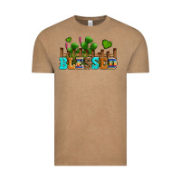 Vintage Coffee blessed olivia Vintage Tee - OliviaCreatesArt