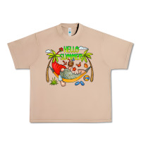 Burro Hello Summer Urban Heavy Tee - CowCowDesign
