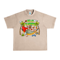 French Oak Hello Summer Urban Heavy Tee - CowCowDesign