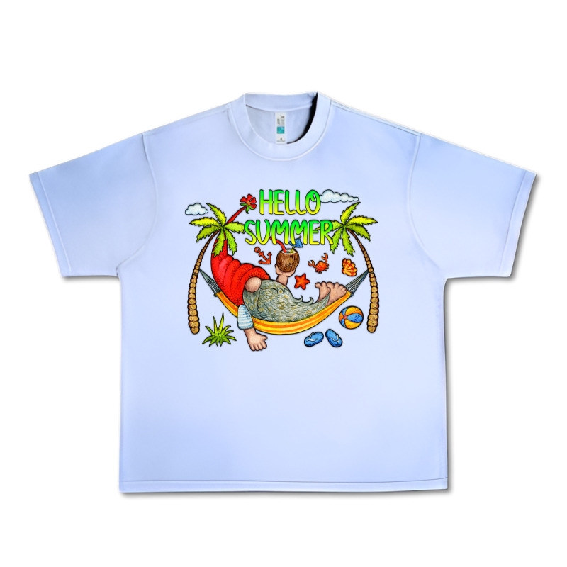 Hello Summer Urban Heavy Tee by CowCowDesign | Teevron