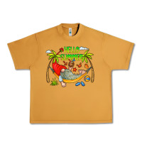 Peanut Butter Hello Summer Urban Heavy Tee - CowCowDesign