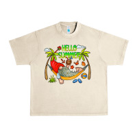 Sandshell Hello Summer Urban Heavy Tee - CowCowDesign