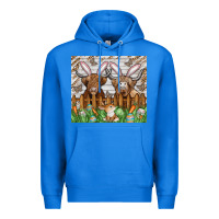 True Royal easter cow Premium Hoodie - CowhideDigitalArt