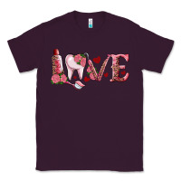 Plum Valentines day dental love Classic Tee - RanaPortraitStore