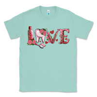 Seafoam Valentines day dental love Classic Tee - RanaPortraitStore