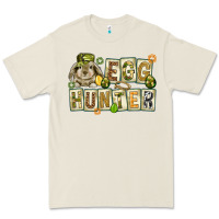 Bone Egg hunter with plate letters Easter Day Premium Tee - HowdyJamesFarm