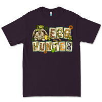 Plum Egg hunter with plate letters Easter Day Premium Tee - HowdyJamesFarm