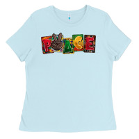 Peace Juneteenth Ladies Tee | Teevron