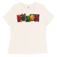 Bone peace juneteenth Ladies Tee - CowGirlArtShop