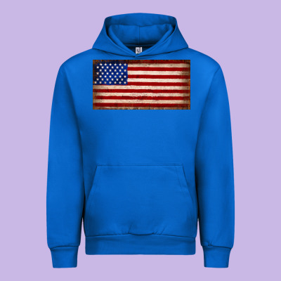 American Flag Urban Hoodie Designed By Jahusdesignshop
