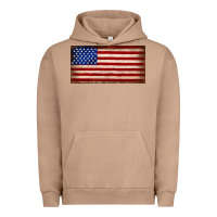 Pigment Burro American flag Urban Hoodie - JahusDesignShop
