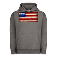 Pigment Tornado American flag Urban Hoodie - JahusDesignShop