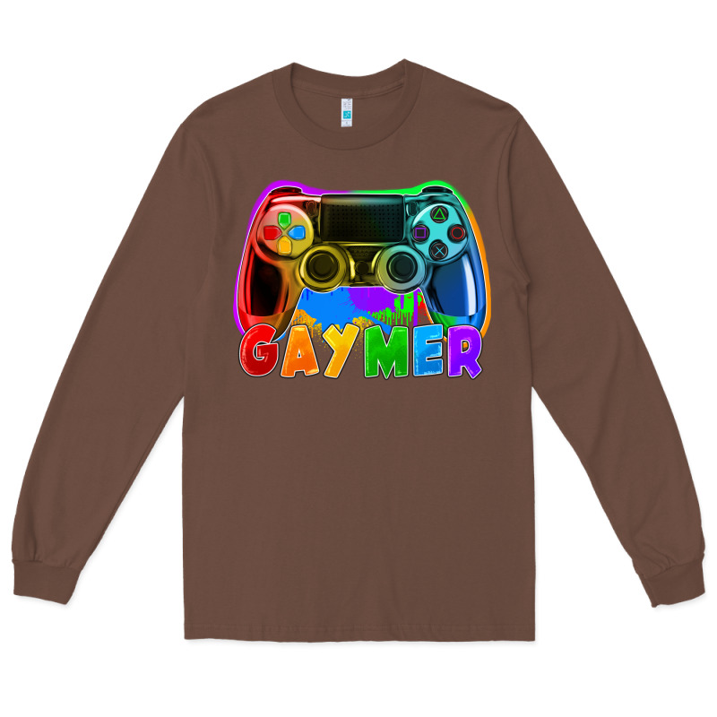 Gaymer Long Sleeve Tee by FaDigitalArtStudio | Teevron