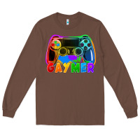 Chestnut Gaymer Long Sleeve Tee - FaDigitalArtStudio