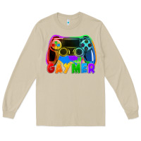 Mushroom Gaymer Long Sleeve Tee - FaDigitalArtStudio
