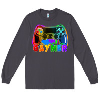 Smoke Gaymer Long Sleeve Tee - FaDigitalArtStudio