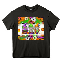 Halloween Gnomes Heavy Core Tee | Teevron