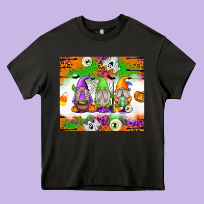 Halloween Gnomes Heavy Core Tee Designed By Texasbilliewilder
