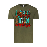 Vintage Olive never stop lovin cowboys olivia Vintage Tee - OliviaCreatesArt