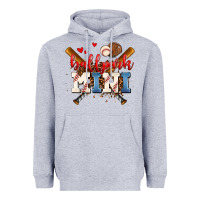 Heather Grey ballpark mini Heavyweight Hoodie - AdoDesignShop